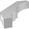 Ekena Millwork 6-in. W x 28-in. D x 32-in. H Balboa Architectural Grade PVC Knee Brace BRCP06X28X32BOA - alternate 6